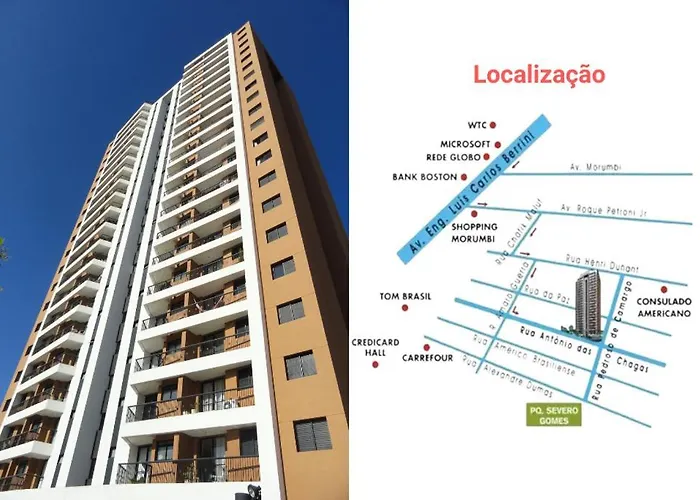 Apartamento Completo Business Comfort Home Office,Ar Condicionado Quente E Frio, Estacao De Trabalho, 7 Min Do Consulado Americano, Wifi 500Mb